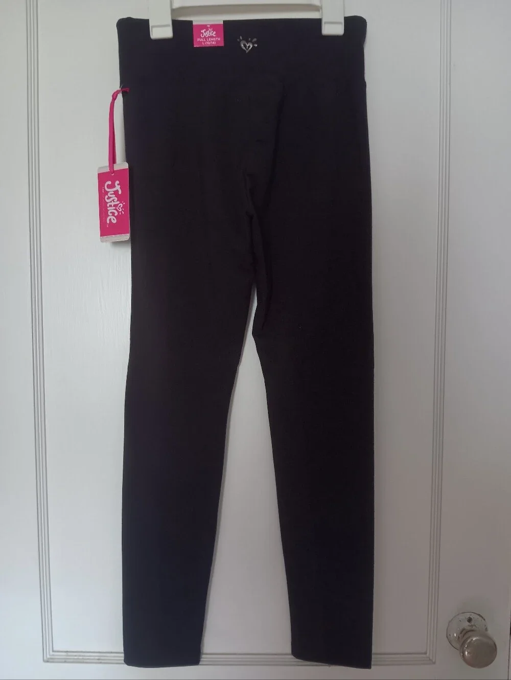 Justice girls black